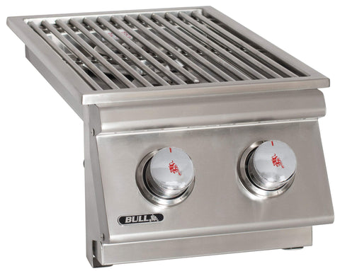 Bull Stainless Steel Slide-In Double Side Burner Liquid Propane