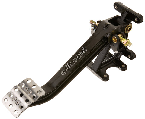 Wilwood 340-13832 Brake Pedal (Swing Mount Dual Master Cylinder), Black