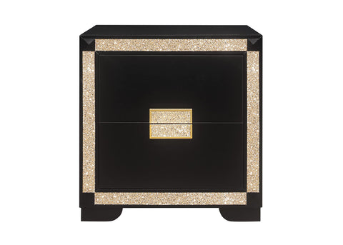 Global Furniture USA Blake Nightstand, Black