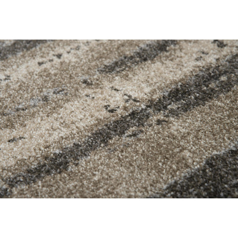 Rizzy Home Alora Decor Venice 7'10"x9'10" Abstract Beige/Beige/Taupe Power-Loomed Area Rug