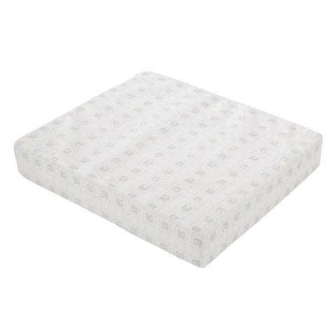 Classic Accessories 23 x 20 x 3 Inch Rectangular Patio Cushion Foam White