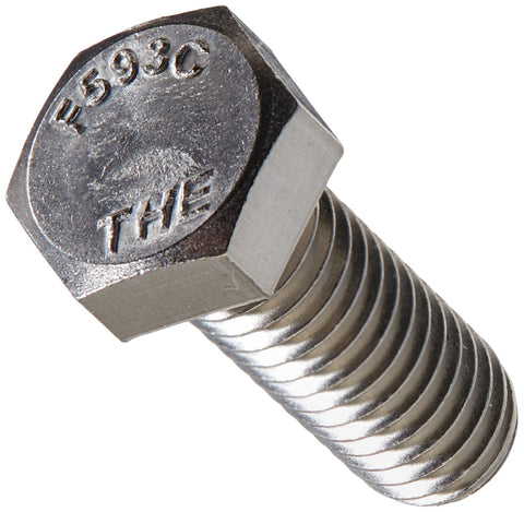 Hillman 831618 3/8-16 x 1-Inch Stainless Steel Hex Cap Screw, 50-Pack