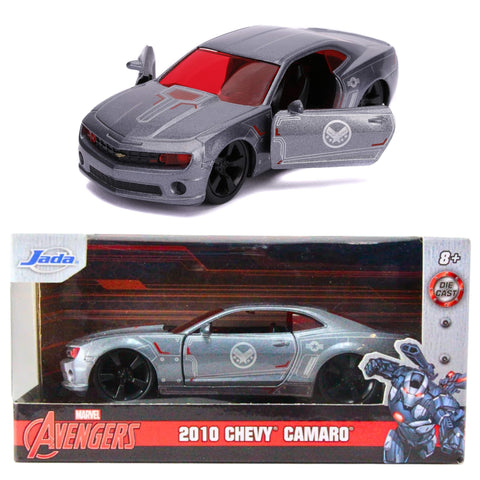 Jada Toys Hollywood Rides Marvel Avengers War Machine Inspired by 2010 Chevy Camaro 1:32 Scale die-cast Toy Vehicle