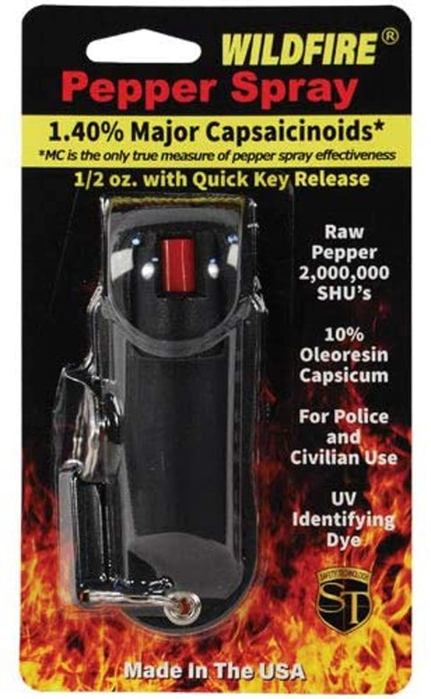 WildFire 1.4% MC 1/2 oz Halo Rhinestone Holster Black