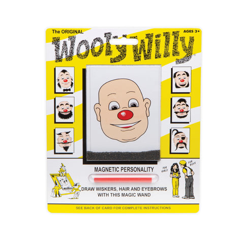 Original Wooly Willy, Magnetic Personalities – Drawing Kit, Arts and Crafts, Fidget Toys for Kids, Draw on Wooly’s Face, Portable, Easy to Use, Zero Mess Drawing, Screen-Free Toys, Ages 3+