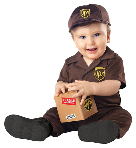 California Costumes UPS Baby, Costume Shirt Pants Infant 6-12 Months