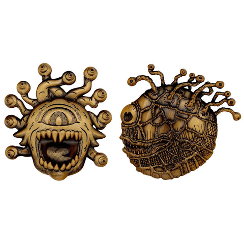 Fanattik Dungeons & Dragons 50th Anniversary Beholder Twin Medallion Set
