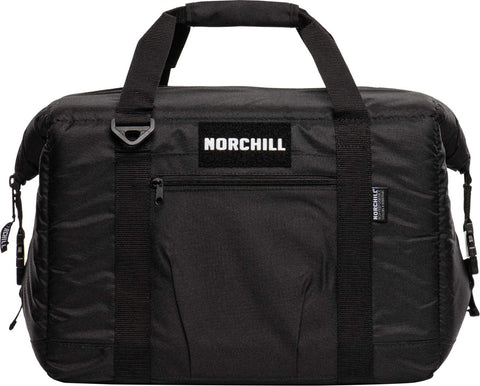 NorChill 48 Can Voyager Series Insulated Soft Sided Cooler Bag, Black