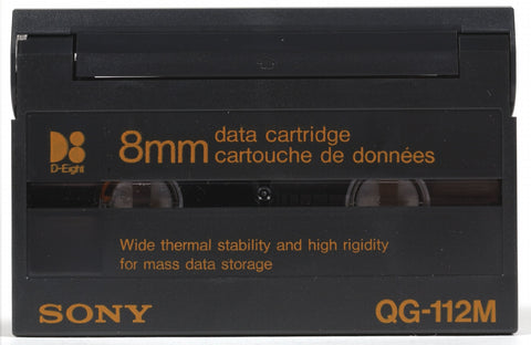 Sony QG112M D8 8mm Data Cartridge (2.5/5.0 GB)