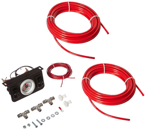 Firestone Airide 2241 Dual Function Spring Control Panel Kit | Pneumatic Metal White Face | Designed in Systems with Tanks | Controls Load Leveling | 0-150 PSI