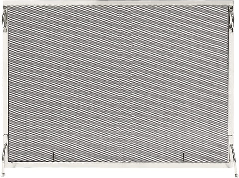 Oakestry Fireplace Screen 44 x 33-in Nickel
