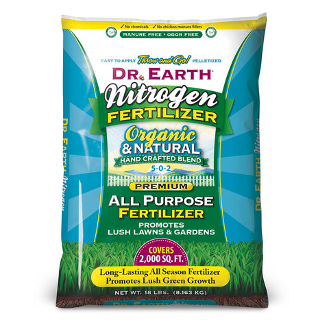 Dr. Earth High Nitrogen All Purpose Fertilizer 5-0-2 (699)