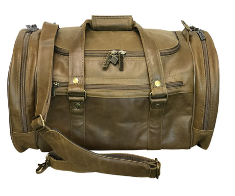 Amerileather 22-inch Camouflage Brown Jumbo Duffel (#2212-6)