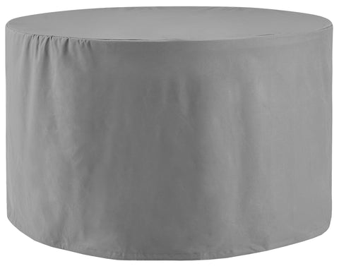 Round Outdoor Dining Table Furniture Cover Gray