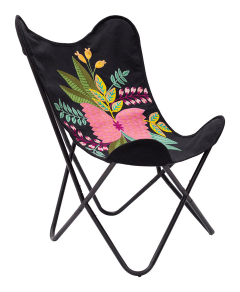 Zuo Mare Accent Chair Multicolor, Multicolor Accent Chair, Modern Style, Textured Weave, Powder Coated Iron Leg, Iron, Indoor Living, 26" W x 25.2" D x 35" H, Non-Stackable