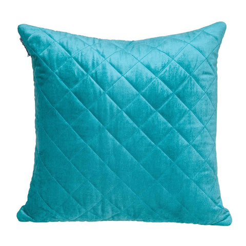 Parkland Collection Milo Transitional Aqua Throw Pillow