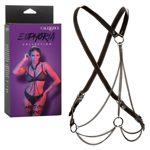 CalExotics Euphoria Collection Standard Size Multi Chain Harness