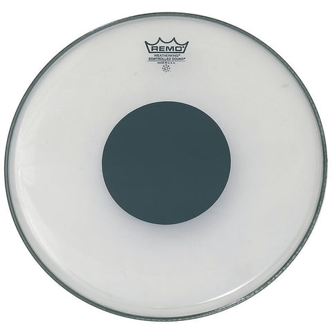 Remo Controlled Sound Clear Drum Head with Black Dot - 10 Inch