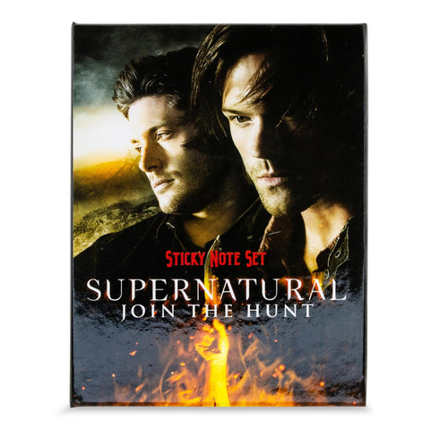 Supernatural Sticky Note and Sticky Tab Box Set | Notepad Stationery Paper for Organization and Note-Taking | School and Office Supplies
