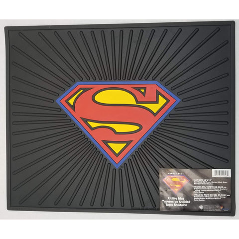 Plasticolor Superman Logo Utility Mat 14"