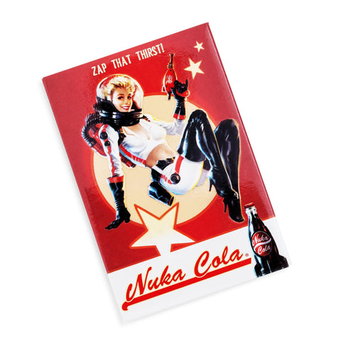 Fallout Nuka-Cola Zap that Thirst 4-Inch Magnet for Refrigerator, Whiteboard, Locker