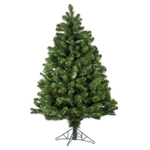 Vickerman 4.5' x 38" Oregon Fir Outdoor Artificial Christmas Tree, Unlit