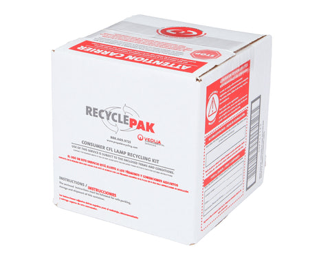 EXTRA SMALL CFL RECYCLING BOX (EACH)