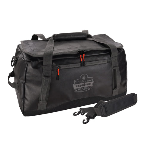 Ergodyne Arsenal 5031 Water Resistant Small Duffel Bag, 55L, Squared Cargo Travel Bag