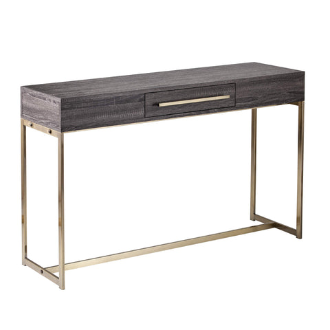 Akmonton Long Console Table w/ Storage