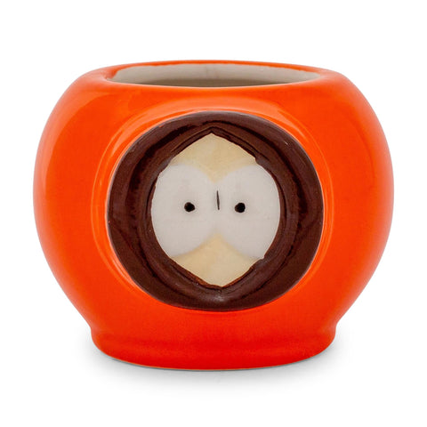 South Park Kenny Face Sculpted Ceramic Mini Mug | Small Coffee Cup For Espresso, Cappuccinos, and Beverages | Holds 3 Ounces