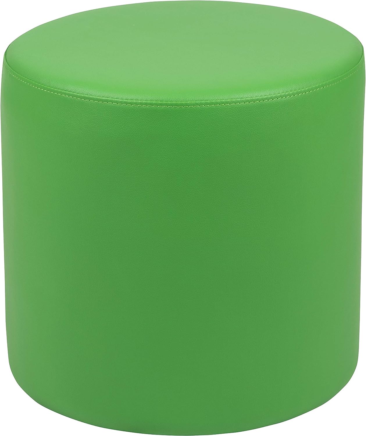 Flash Furniture Nicholas Soft Seating Flexible Circle for Classrooms and Common Spaces - 18" Seat Height (Green)