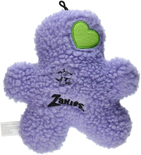 Zanies Embroidered Berber Boy Dog Toys, Purple
