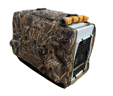 Ducks Unlimited Mud River Insulated Kennel Cover, Habitat, Medium