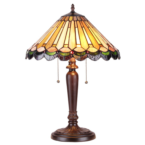 Chloe CH35883GG16-TL2 Inez Table Lamp, One Size, Multi