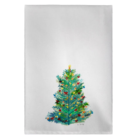 Betsy Drake GT905 Christmas Tree Guest Towel