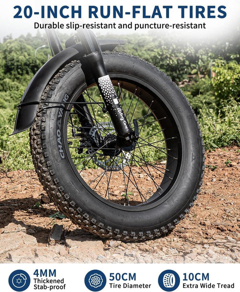 Riding'times Z8PRO Moped Style Ebike for Adults 1500W, 31.2AH Dual Battery Electric Dirt Bike with Long Seat & 20" Fat Tire, Max 31MPH & 40-150 Miles, Full Suspension E Bike All Terrain