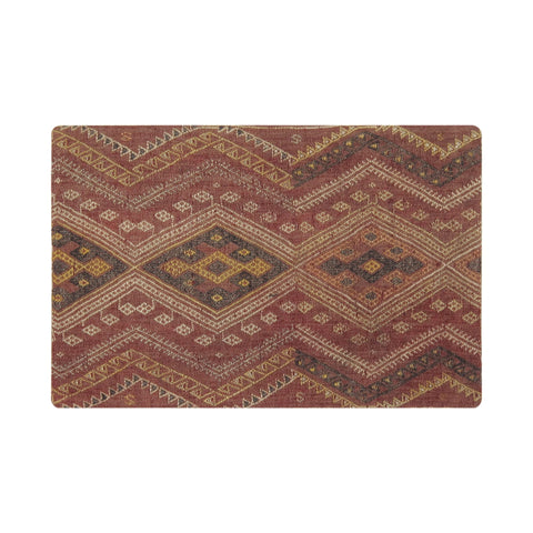 Pasargad Home Vintage Turkish Accent Pillowcase Multicolor - 15" x 24"