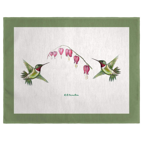 Betsy Drake Hummingbird Place Mat Set of 4