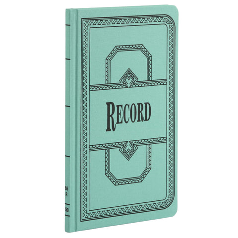 Boorum & Pease 66150R Account Book, Record-Ruled, 150 Pages, 12-1/8-Inch x7-5/8-Inch, Blue