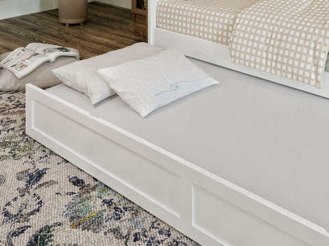 AFI Bed Twin Extra Long White Trundle, XL