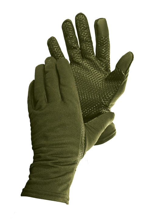 Bob-Allen 460 Touch Screen Compatible Nylon Shooting Glove, Sage, 2X