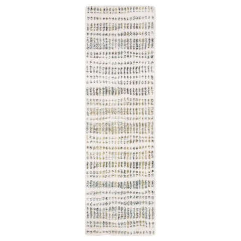 Oriental Weavers Galileo Area Rug - GAL02-2'3" x 7'6" - in Ivory/Multi - Modern Industrial Style, Stain Resistant, Family and Pet Friendly, Entryway, Hallway Runner Rug
