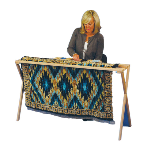 Frank A. Edmunds Latch Hook Rug Frame,,Pink