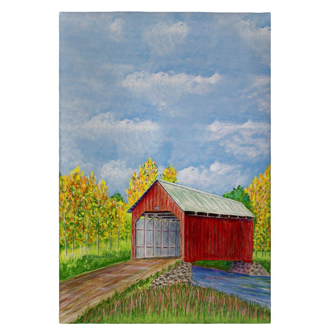 Betsy Drake Dick's Covered Bridge Guest Towel