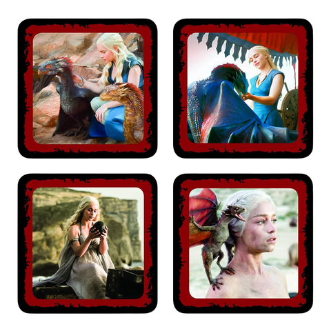 Dark Horse Deluxe Game of Thrones: Daenerys Targaryen Coaster Set