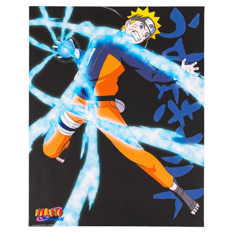 JUST FUNKY Naruto Shippuden Rasengan 20"X16" Light-Up Canvas Wall Art