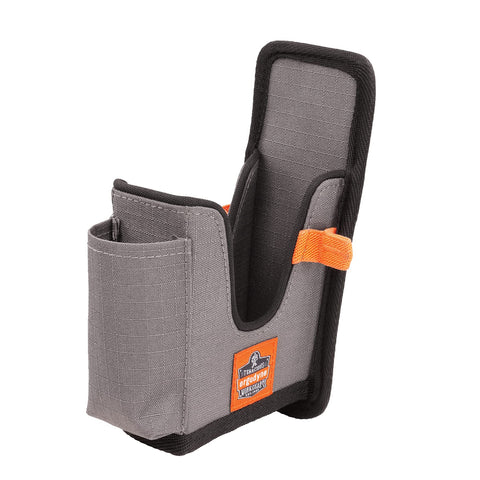 Ergodyne Squids 5541 Barcode Scanner Holster Pouch for Gun Grip Mobile Computers, Holder for Handheld Bar Code Scanners, Belt Clip Attachment Small