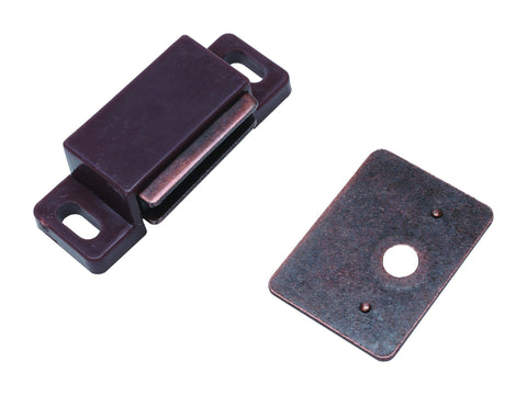 RV Designer H213, Magnetic Catch with Flat Plate, Cabinet Hardware