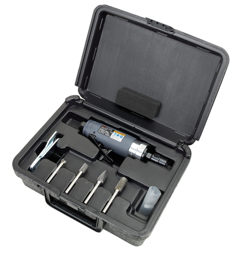 Ingersoll Rand 308BK Air Die Grinder Burr Kit, 25,000 RPM, 0.33 HP, 1/4" Collet, Rear Exhaust