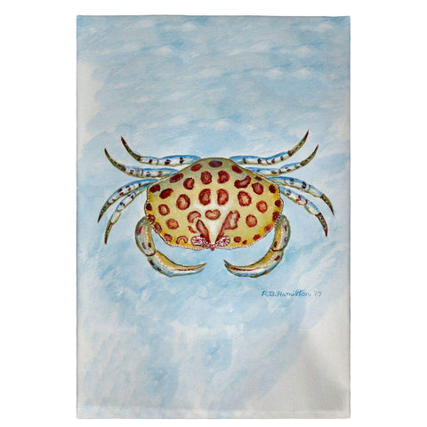 Betsy Drake Calico Crab Guest Towel